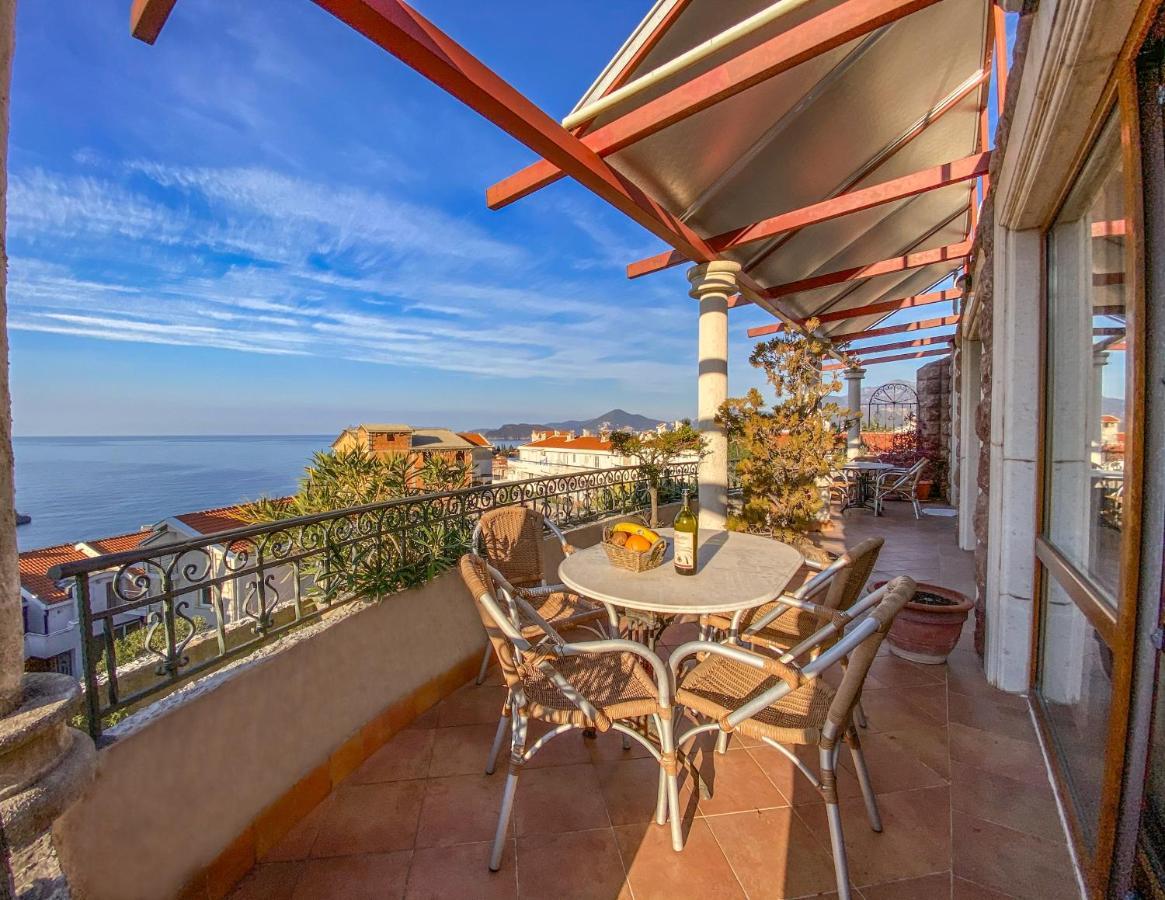 Apartments And Rooms Levantin Inn Sveti Stefan Exterior foto